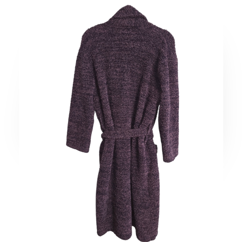 Barefoot Dreams Cozy Chic Robe in Plum Purple Size 1 (S/M) With Belt - Picture 3 of 5